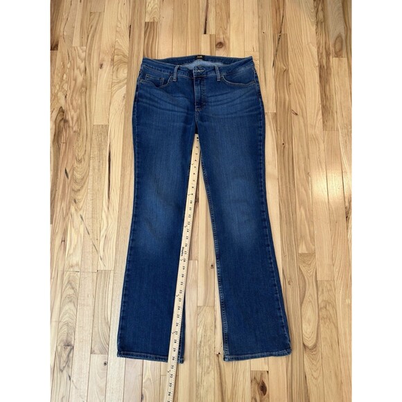 Women’s Lee Cleric Jeans Size 12L Blue Boot Cut Jeans - Picture 9 of 10